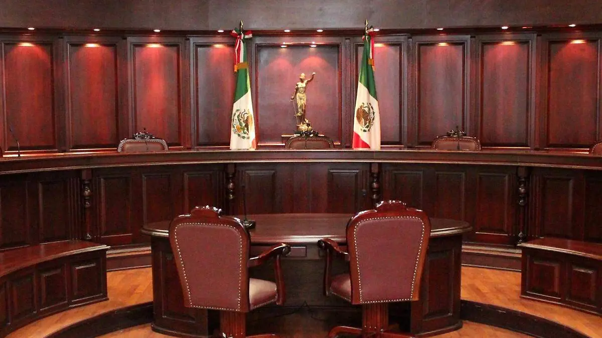 Sala de plenos del Tribunal de Justicia Electora del Estado de Zacatecas